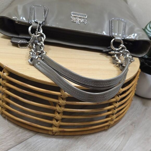 Coach Chelsea East-West Patent Leather Tote - Picture 13 of 16